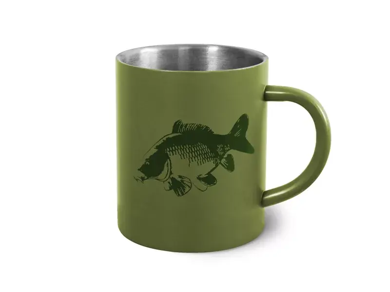 Koopje Delphin CARP rozsdamentes bögre 300ml - Akcio
