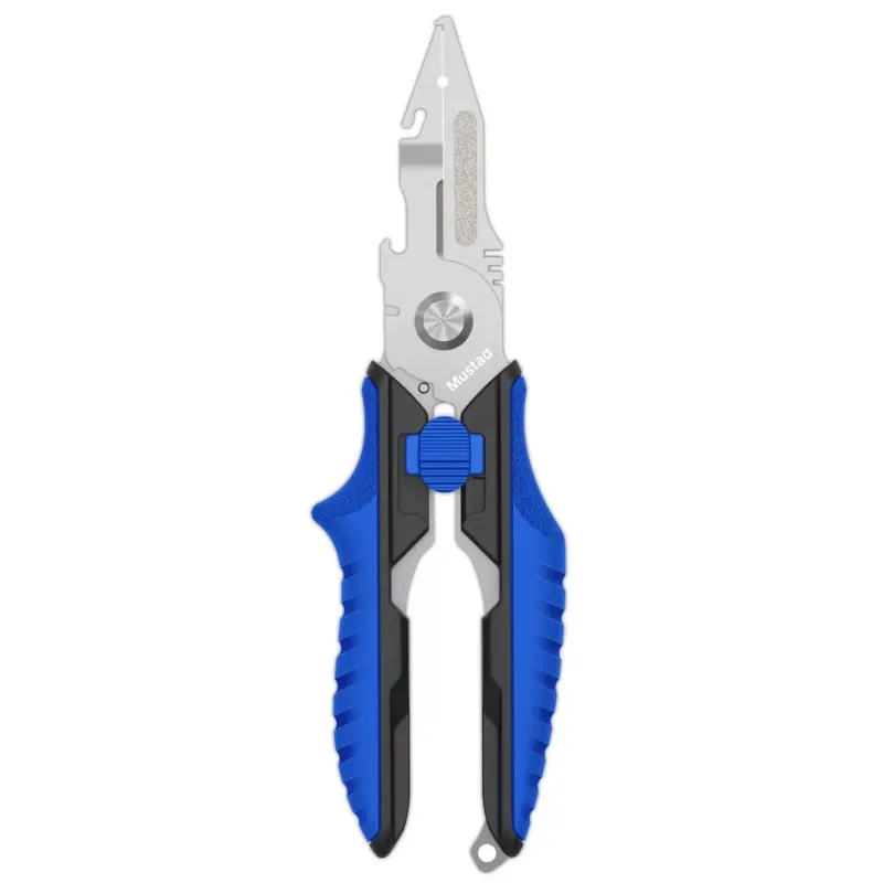 MUSTAD 7.5" 420 STAINLESS STEEL MULTI PLIERS & SCISSO Seizoensaanbieding