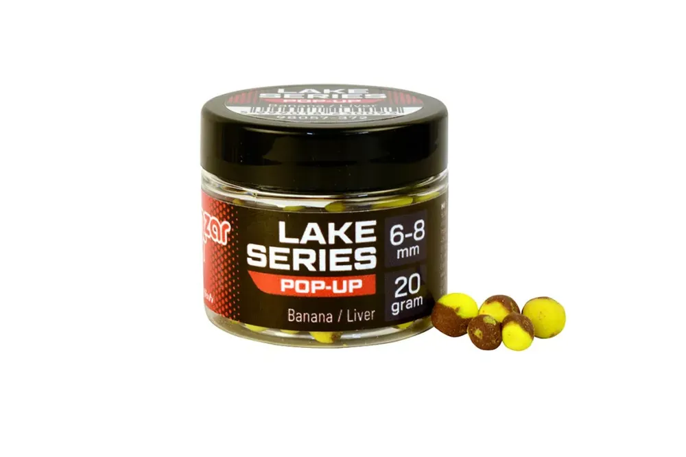 Beste Prijs BENZAR LAKE SERIES POP-UP 6-8 MM BANÁN&MÁJ - Ak
