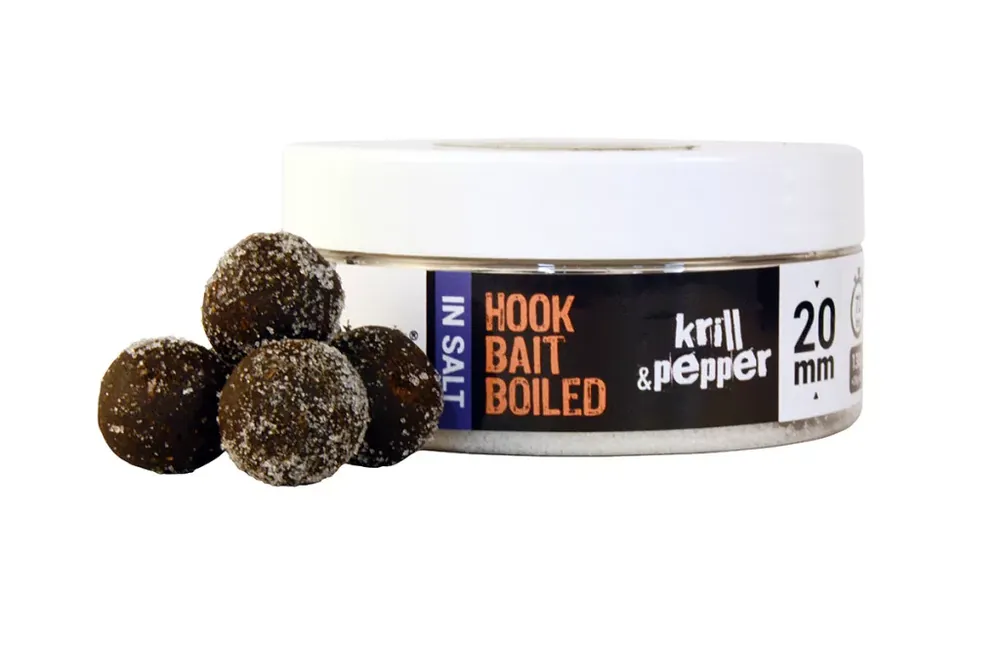 THE BIG ONE HOOK BAIT IN SALT KRILL&PEPPER 20MM Superprijs