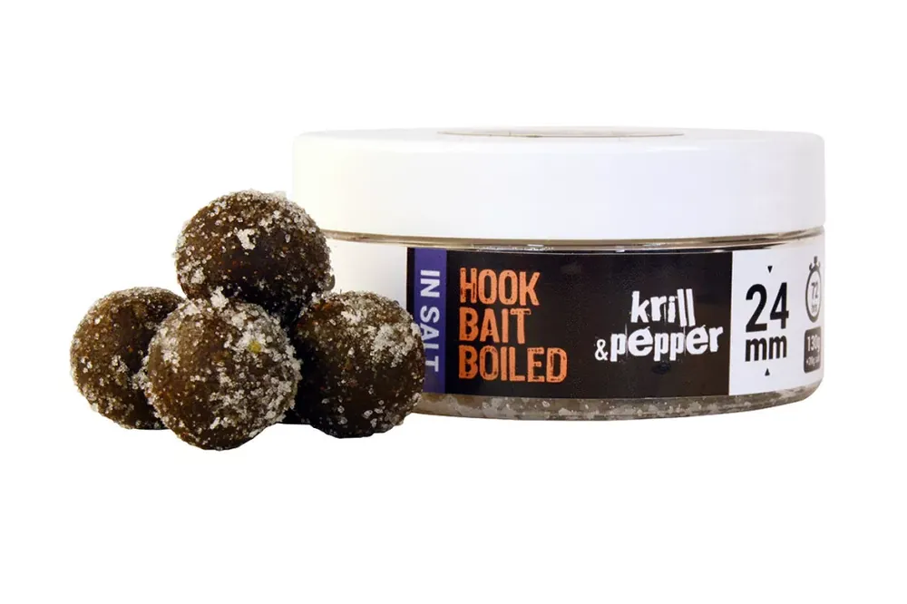 THE BIG ONE HOOK BAIT IN SALT KRILL&PEPPER 24MM Nu Kopen
