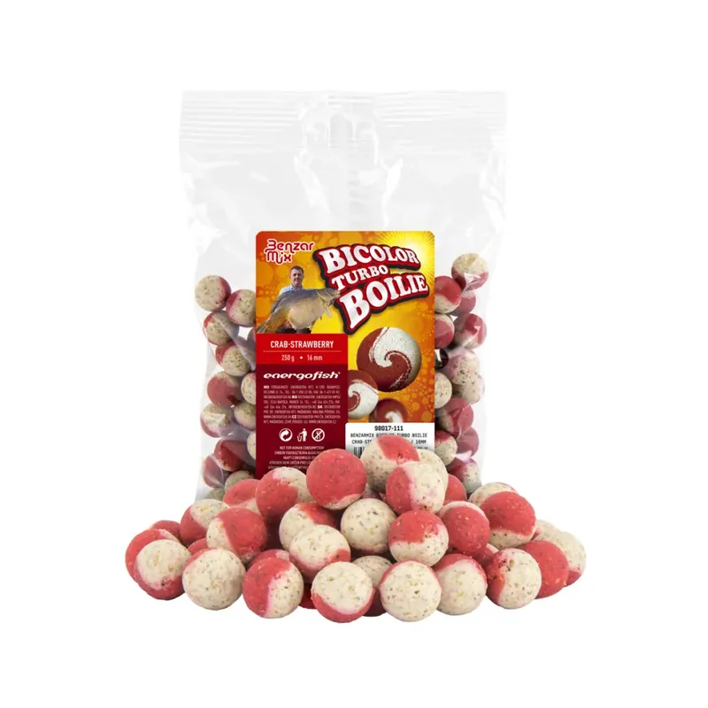 Direct Beschikbaar BENZAR TURBO BICOLOR BOILIE RÁK-EPER 250G 20MM