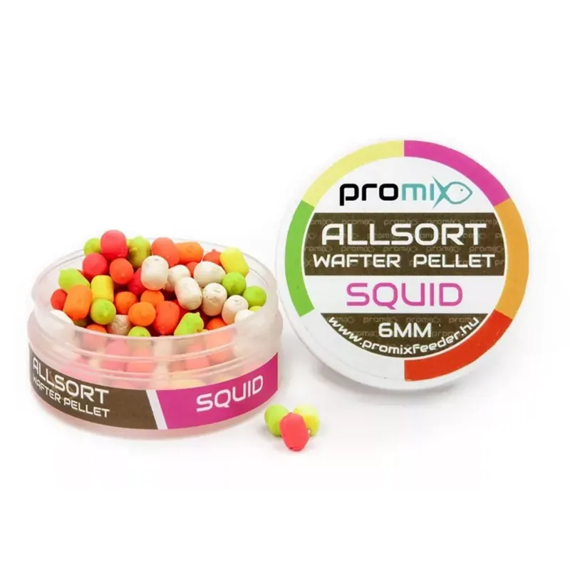 Veilige Betaling PROMIX ALLSORT WAFTER PELLET 6 MM SQUID - Akcio