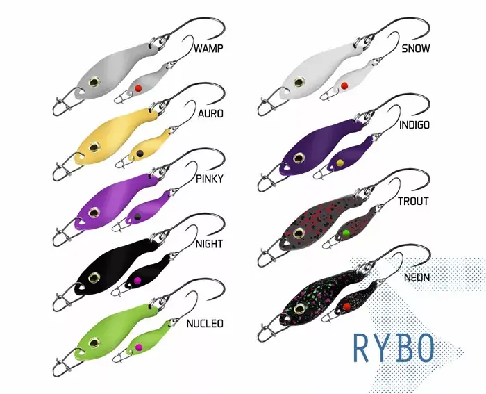 Villantó Delphin RYBO 0.5g AURO Hook 8 - Akc Beperkt Aanbod