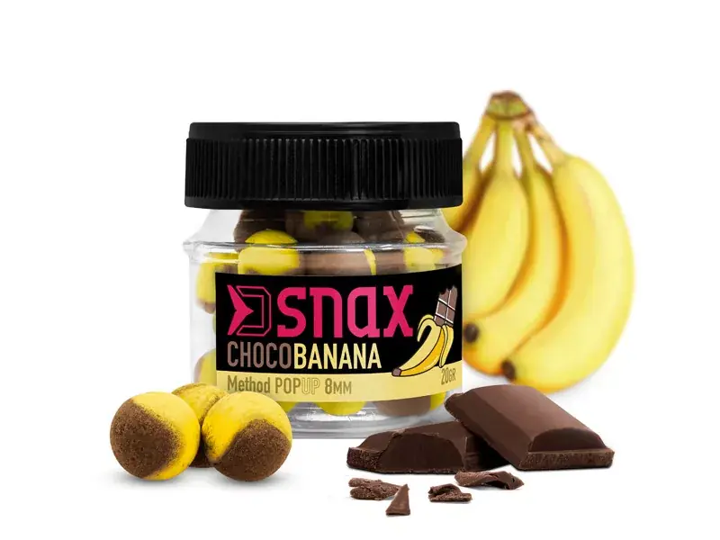 D SNAX POP csali 12mm/20g Csokoládé-Banán - A Populair