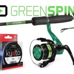 Speciale Aanbieding Delphin GreenSPIN pergetőszett 210cm/30g+2T+0,22mm - Bruta