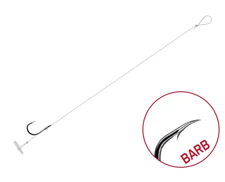Rechtstreeks Van De Fabrikant Kötött horog Delphin FLR Quickstop / 6db 8cm / 0,30mm / BA