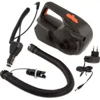 Lage Prijs Fox Air Pump-Air Pump - 12v pump/deflater - Akc