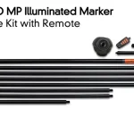 Direct Beschikbaar Fox Halo Illuminated Marker Pole – 1 Pole Kit 2.5kg súllyal