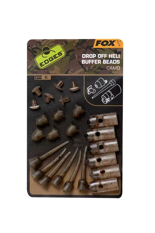 Rechtstreeks Van De Fabrikant Fox EDGES™ Camo Drop Off Heli Buffer Bead Kit-Camo Drop Off