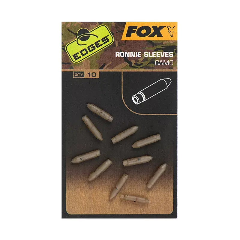 Hoge Kwaliteit Fox EDGES™ Ronnie Sleeves-Edges Camo Ronnie Sleeves x10 - Br