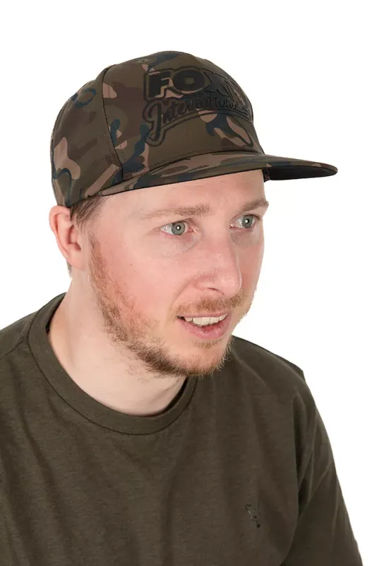 Fox Camo Flat Peak Snapback Cap-Camo Snapback hat - Brutalfi Must-Have
