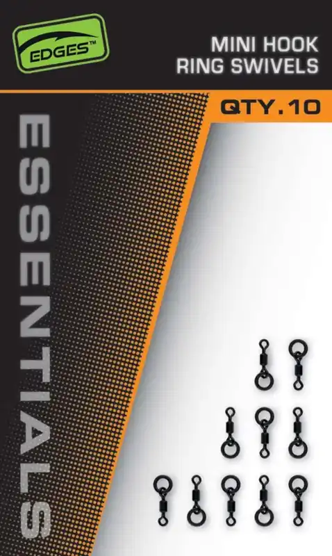 Beste Prijs Fox EDGES™ Essentials Mini Hook Ring Swivels-Edges Mini Hook