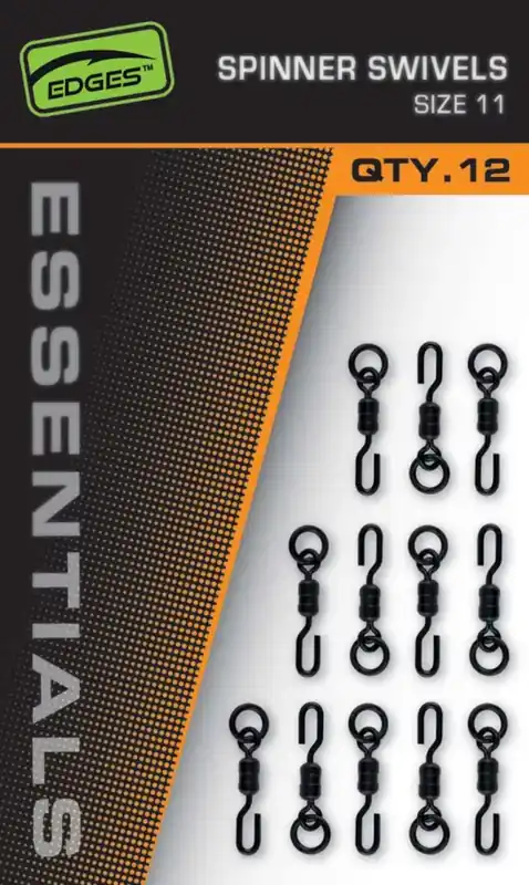 Fox EDGES™ Essentials Spinner Swivels - Size 11-Edges Spinne Seizoensaanbieding