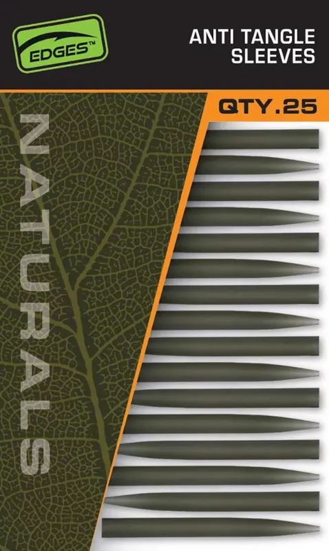 Lage Prijs Fox EDGES™ Naturals Anti Tangle Sleeves-Naturals Size Anti T