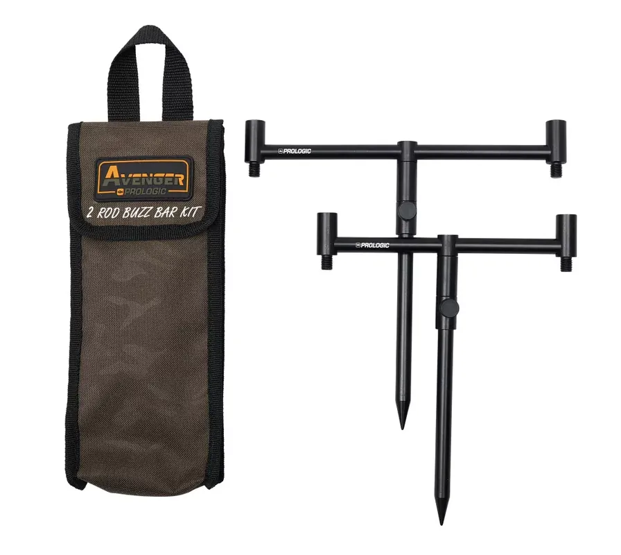 Prologic AVENGER BUZZ BAR KIT AND CARRYCASE 2 ROD - Brutalfi Alleen Vandaag