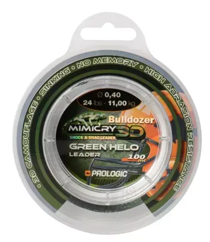 Laatste Versie Prologic MIMICRY LEADER 100M 0.50MM MIMICRY GREEN - Brutalfi
