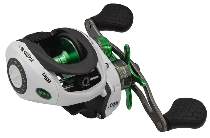 Exclusieve Aanbieding Lew‘s Mach 1 SLP Left Hand Baitcasting Reel - Brutalfis