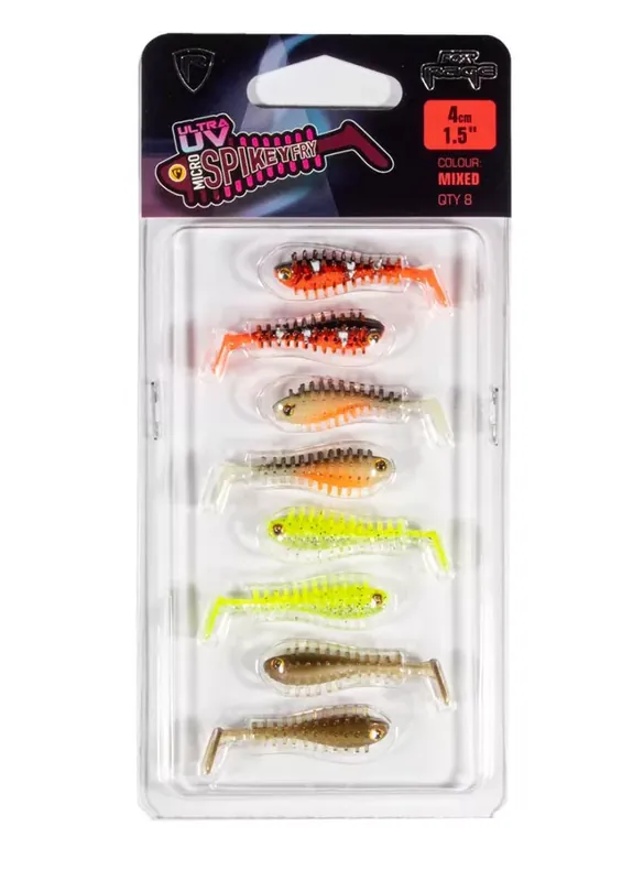 Korting Fox Rage Micro Spikey Mixed Colour Lure Pack -