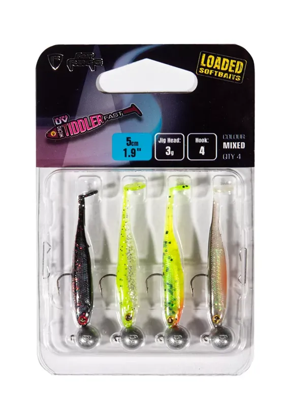 Actieprijs Fox Rage Ultra UV Micro Tiddler Fast Mixed Colour Loaded Lur