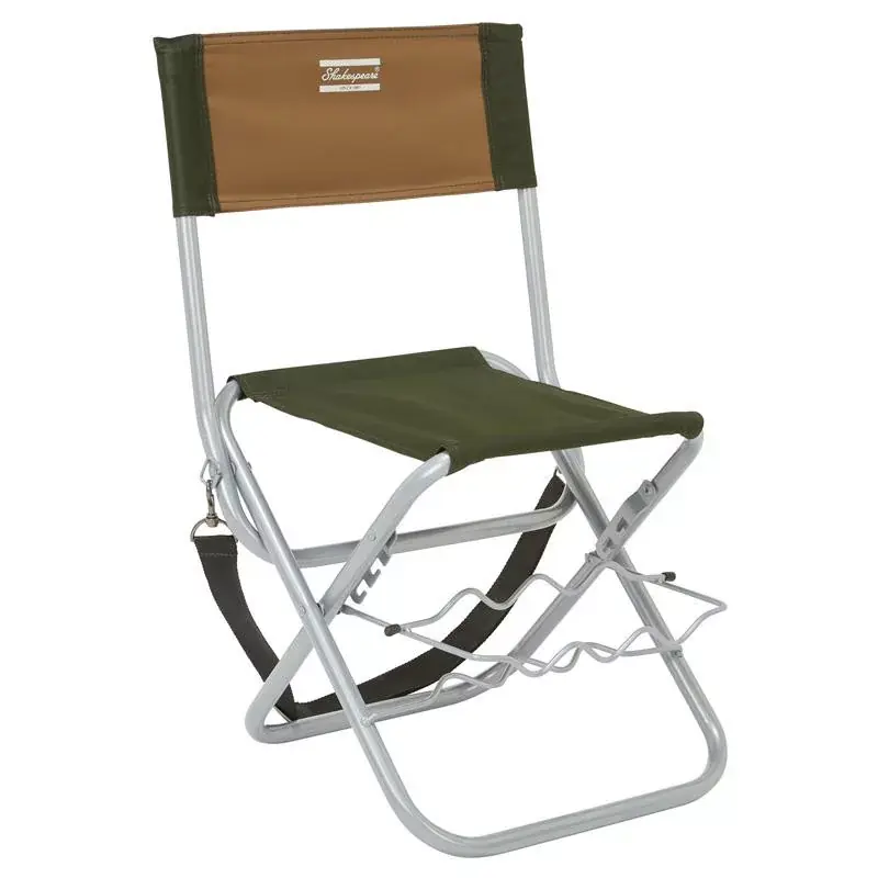 Shakespeare FOLDING CHAIR WITH ROD REST - Akcio Speciale Aanbieding