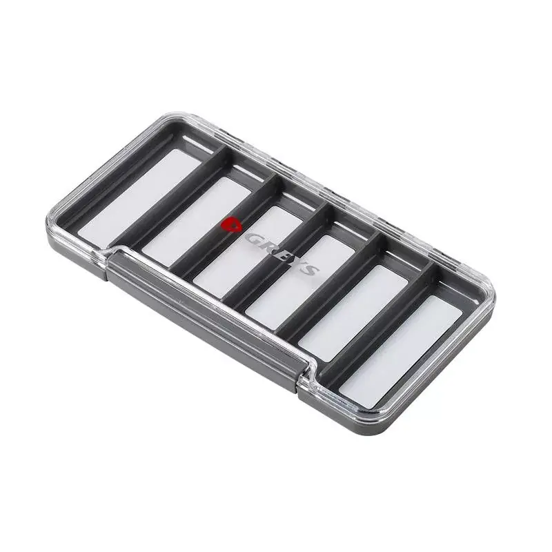 Betaalbaar Greys SLIM WATERP. FLY BOX 6 COMPARTMENTS - Akc