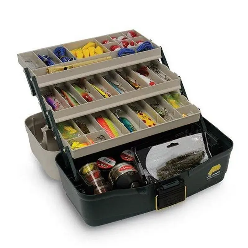 Koop Vandaag Plano 530006 3 TRAY REPRO GREEN / SANDSTONE - A