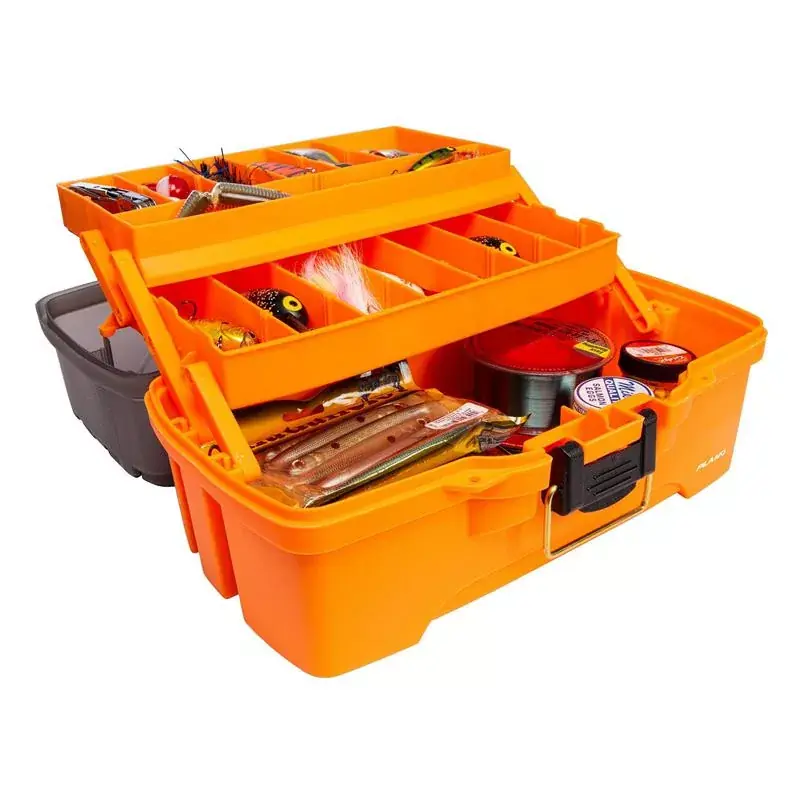 Plano PLAMT6221 2TRAY TRANS SMOKE ORANGE - Akci Weekendaanbieding