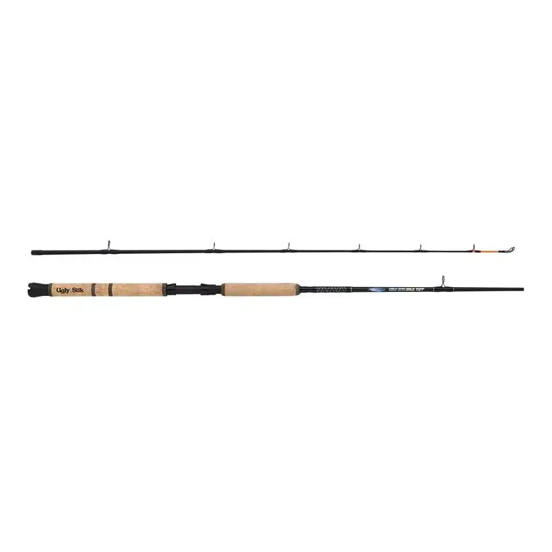Finale Uitverkoop Ugly Stik Gold Tiger Tuff Trolling 7FT/2.13m 12-25LB 2Sec -