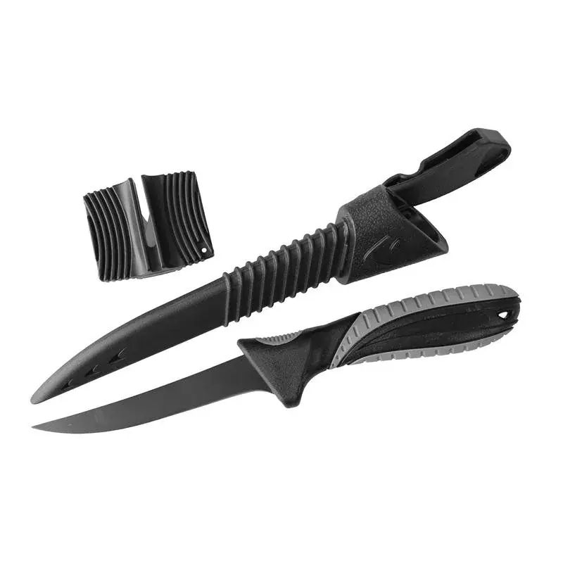 Gereduceerde Prijs DAM FILLET KNIFE INC.SHARPENER 7inch - Akciosho