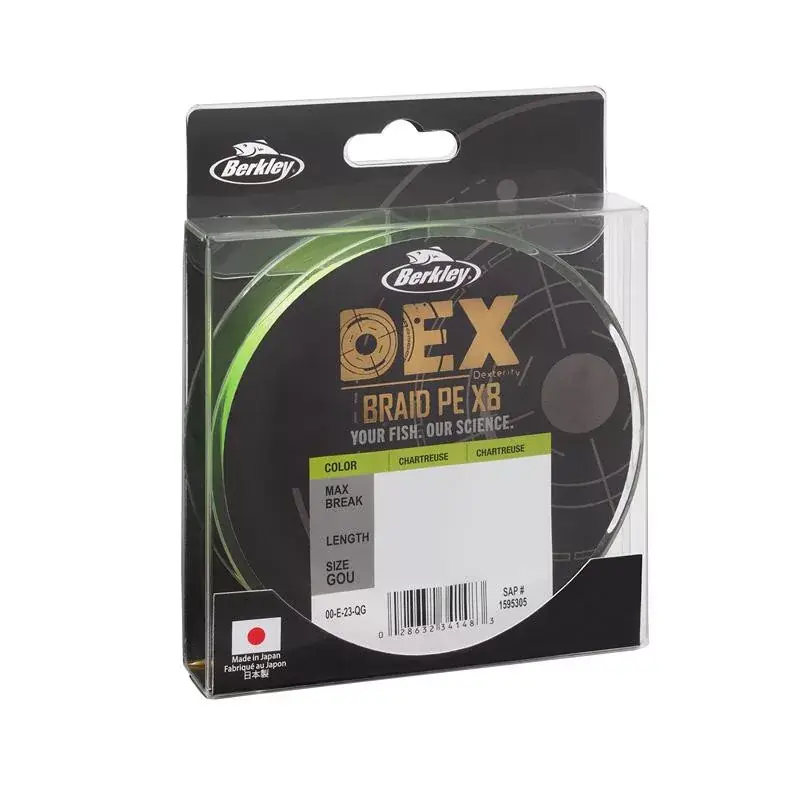 Berkley 150m 165yd, 0,10mm, 7,9kg 17.5lb , Chartreuse - Beperkte Voorraad