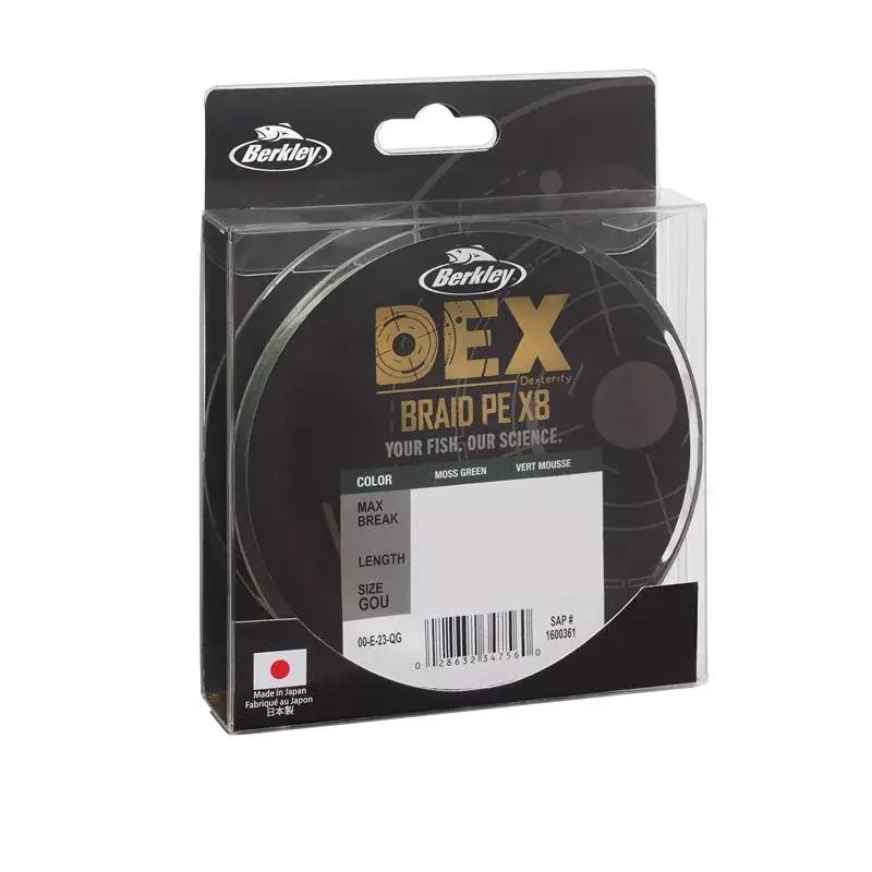 Finale Uitverkoop Berkley 150m 165yd, 0,06mm, 5,4kg 12lb , Moss Green - Br