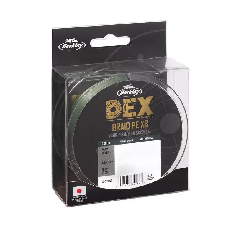 Berkley 300m 330yd, 0,08mm, 6,8kg 15lb , Moss Green - Br Fabrieksprijs