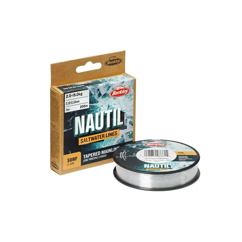 Exclusieve Aanbieding Berkley Nautil Surf Tapered lines; 200m, 0,18 - 0,54mm, 2kg