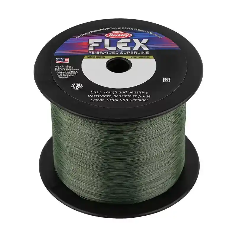 Weekendaanbieding Berkley Flex Braid; 2175m 2000yd, 0,22mm, 15,3kg 33lb ,