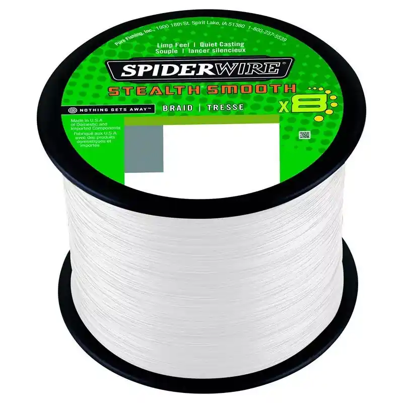 SpiderWire 2000m 2188yd, 0,39mm, 46,3kg 102lb , Transluc Bestel Nu
