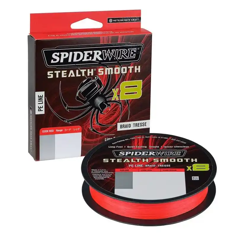 SpiderWire 150m 164yd, 0,29mm, 26,4kg 58lb , Code Red - Beste Prijs