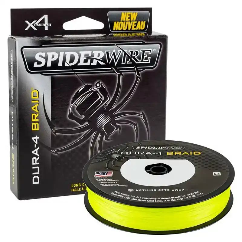 SpiderWire 150m 165yd, 0,25mm, 23,3kg 51lb , Yellow - Br Exclusieve Aanbieding