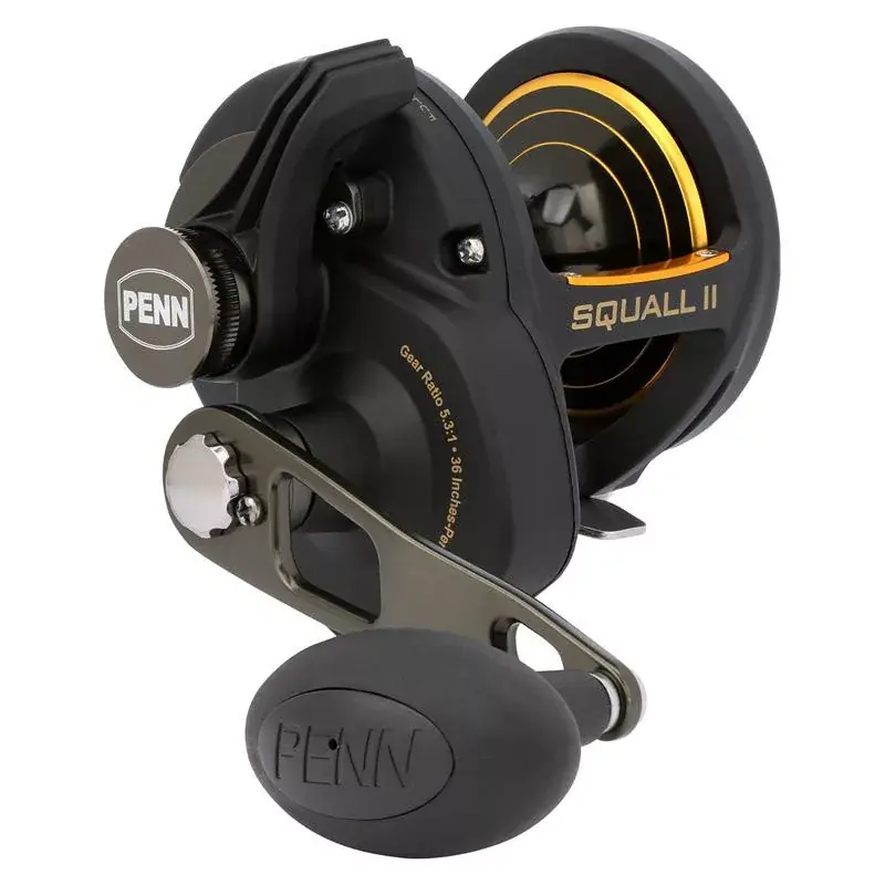 PENN Squall® II 30 Lever Drag 5BB 5.3 1 Right - Snelle Levering