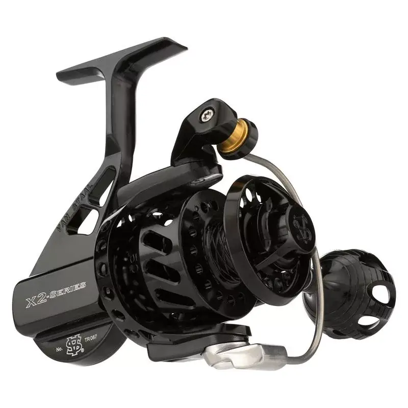 Snelle Levering Van Staal VSB50BX2 BLACK X2 BAILED SPINNING REEL - Brutalfis
