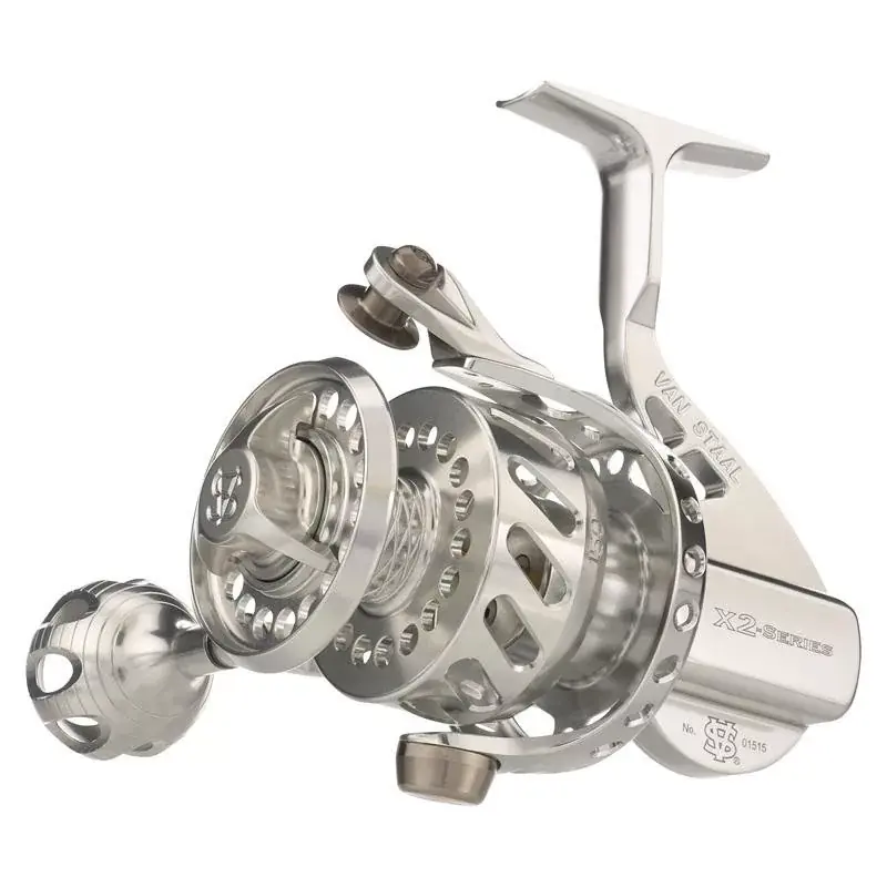 Van Staal VSB50SX2 SILVER X2 BAILED SPINNING REEL - Brutalfi Beperkt Aanbod