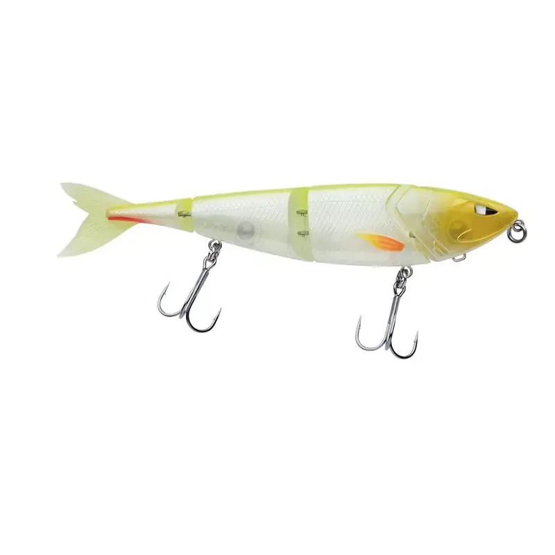 Aanbieding Berkley Zilla Swimmer 19cm/45g White Chartreuse