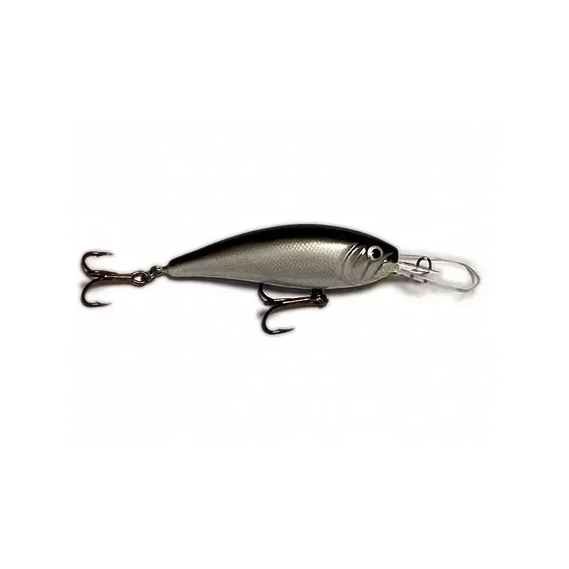 Veilige Betaling MONSTER CAT RATTLE WOBLER SR8 DEEP CSÖRGŐS - SILVER 18G - Br