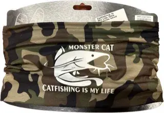 MONSTER CAT Catfishing Is My Life több funkciós kendő /Camou Lage Kosten