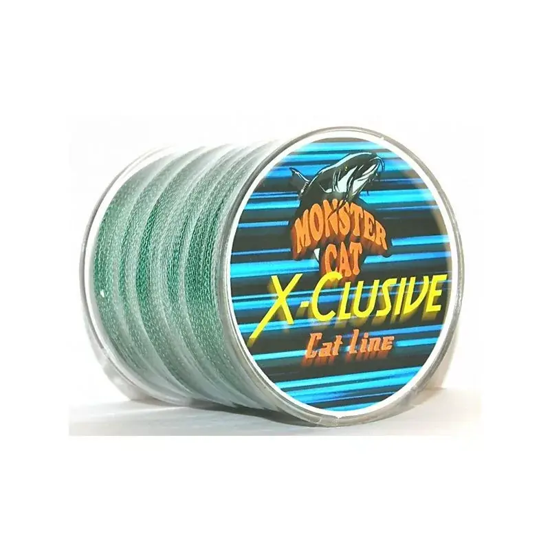 Aanbieding MONSTER CAT X-CLUSIVE 500m fonott harcsázó zsinór (zöld) 0,6