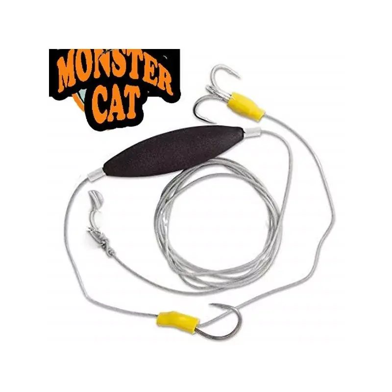 MONSTER CAT Special Double Rig (kéthorgos aromásítható upose Actieprijs