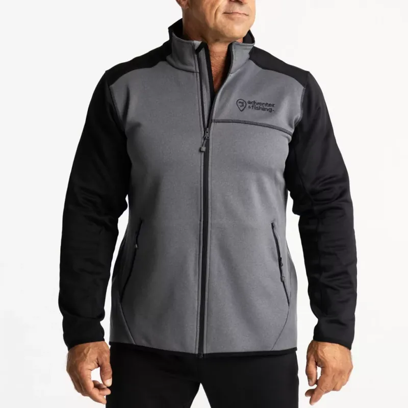 Veilige Betaling ADVENTER WARM PROSTRECH SWEATSHIRT STEEL & BLACK PULÓVER XXL