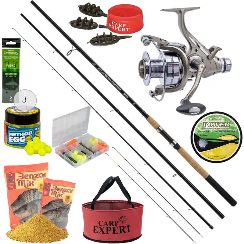 Direct Beschikbaar CARP EXPERT ADVANCER EGYBOTOS METHOD SZETT 360M