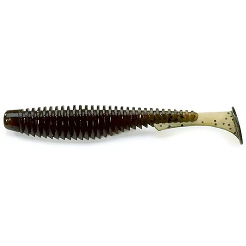 FISHUP_U-SHAD 4" (8PCS.), 043 - WATERMELON BROWN/BLACK Koop Online