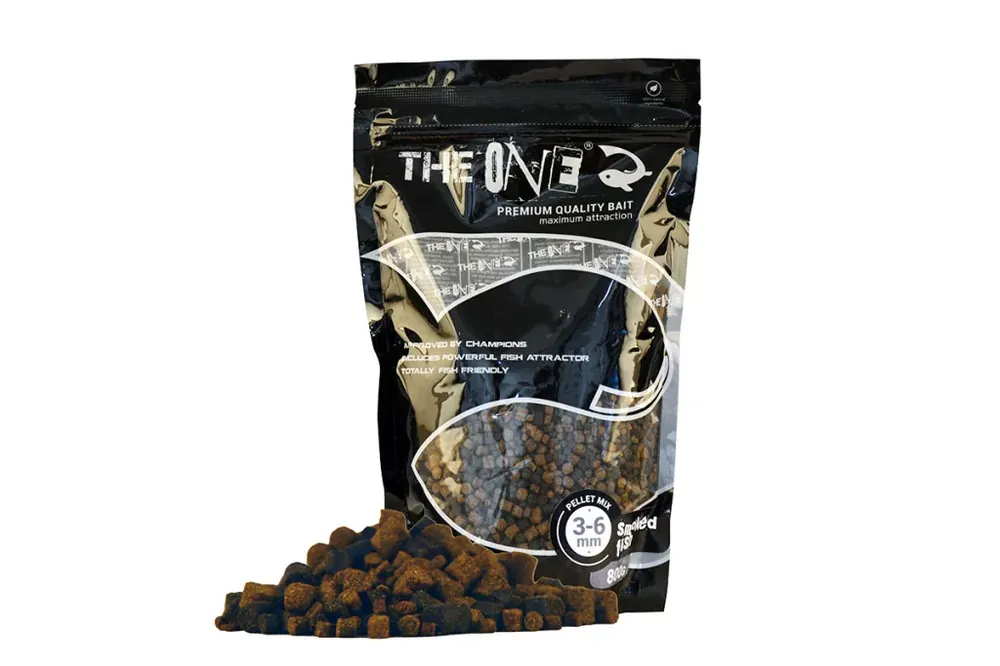 THE ONE PELLET MIX SMOKED FISH 3-6 MM - Akciosh Koopje